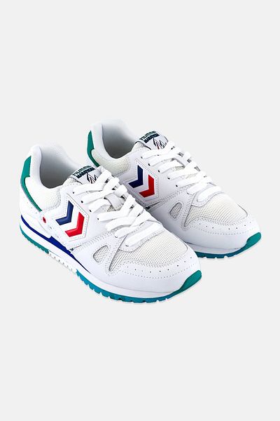 hummel Kids Boy Marathona Archive Running Shoes, White
