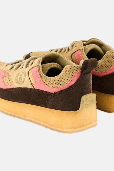 CLARKS Kids Boy Standard Lockhill Casual Shoes, Dark Tan