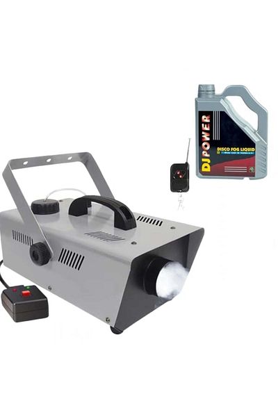 Depox Professional Smoke Machine And Liquid Set 9 L, Remote Control, 2000 Kv