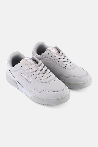 hummel Kids Girl Forli Tonal Lace Up Outdoor Shoes, Grey