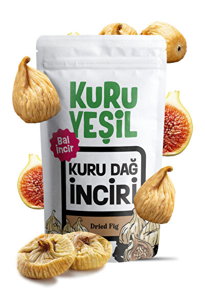 Kuru Yeşil Kuru İncir - Kurutulmuş İncir - Aydın Kuru İncir - 250 Gr
