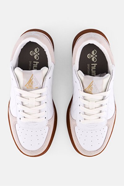 hummel Kids Boy Royal Hb Lace Up Outdoor Shoes, White