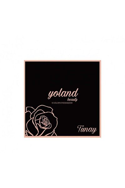 YOLAND BEAUTY Eye Shadow Kit Tunay YB-306, Set of 9 Colors