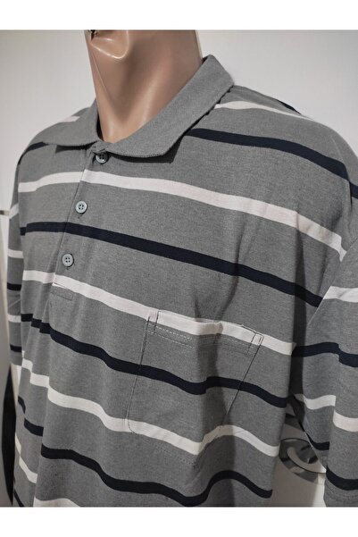 MERTER TRİKO BATTAL POLO YAKA Cepli baba tişörtü