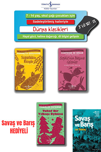TÜRKİYE İŞ BANKASI KÜLTÜR YAYINLARI 7 - 14 Yaş Arası Okul Çocukları Için, Sad...