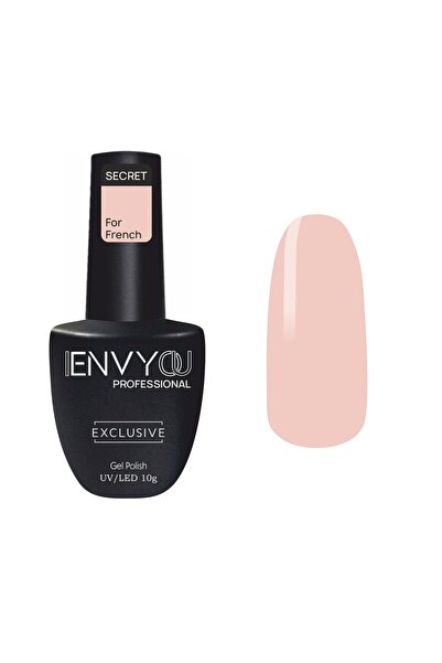 Envy You Envy Kalıcı Oje For French Collection Yarı Şeffaf Secret Nude Kalıcı...