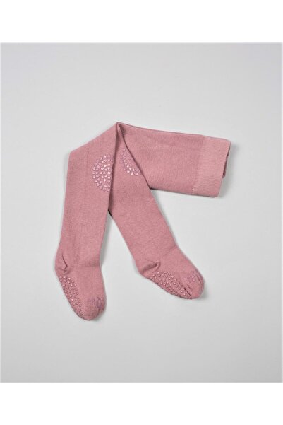 Cigit جوارب طويلة مضادة للزحف وغير قابلة للانزلاق للأطفال من عمر 6-24 شهرًا مع وردة مجففة