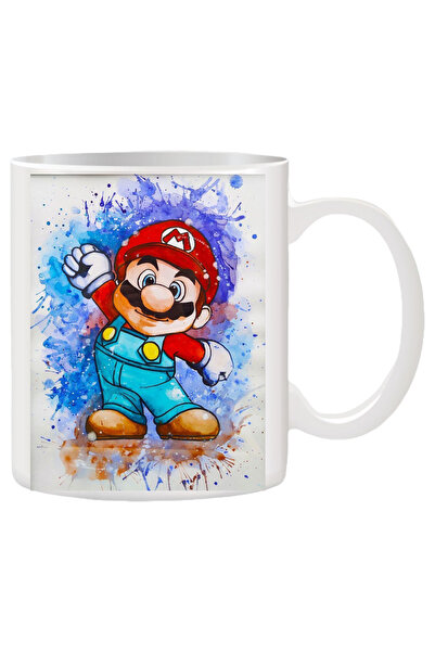 OEM Cana albă personalizată The Super Mario Bros, INOVATIX. 330 ml