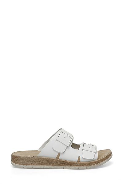 Polaris 166247 .CZ4FX Bílé dámské pantofle