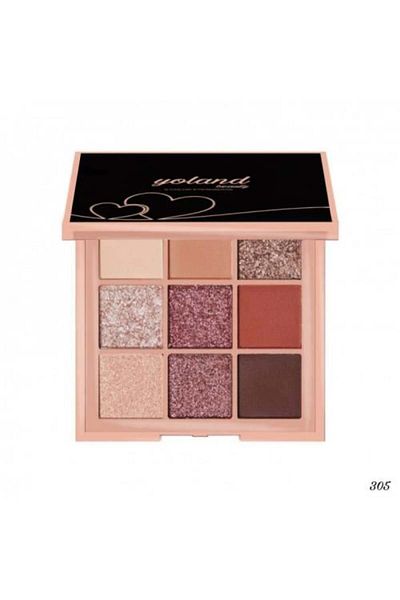 YOLAND BEAUTY Tonai Eyeshadow Set YB-305 with 9 Colors
