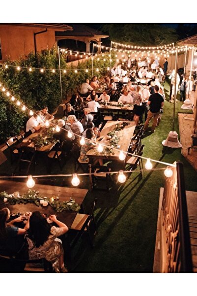 sekizgen led 10 Metre 20 Duylu Ve Organizasyon Sıralı Aydınlatma AMPULSÜZ