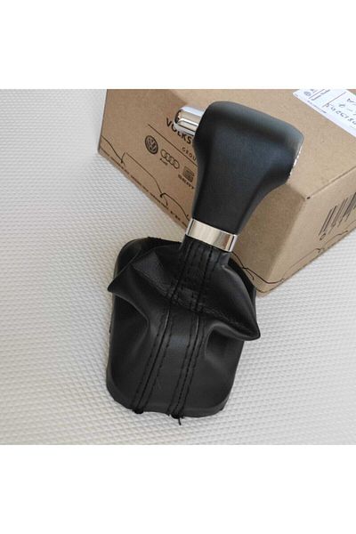 OEM Volkswagen Golf 5 Jetta Mk5 Automatic Gear Shift Knob and Bellows
