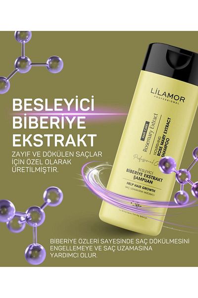 Lilamor Lilamor Rosemary Shampoo 400 ml