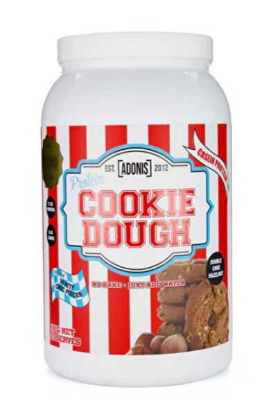 Adonis مكمل غذائي بعجينة الكوكيز (بروتين الكازين) - شوكولاتة مزدوجة وبندق