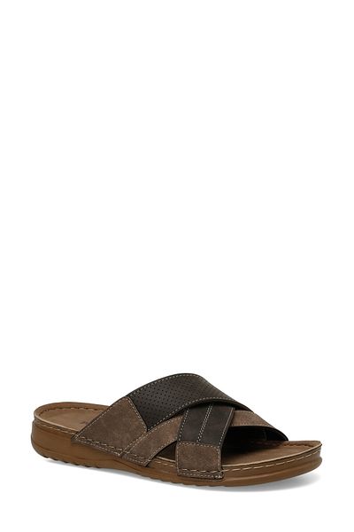 Polaris 406105 Ανδρικές παντόφλες.M4FX Brown