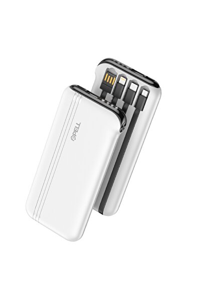 Pell F10 10.000 mah Portable pwerbank USB / Type-C / IP / Micro