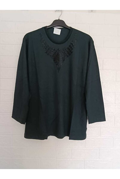 anne moda ankara 1. Quality Seasonal Plus Size, Tok Combed Cotton, Long-Sleeved Blouse