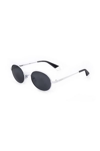Polaroid ochelari de soare PLD 6066/S-VK6-51 unisex, rotunzi cu lentile polarizate fum