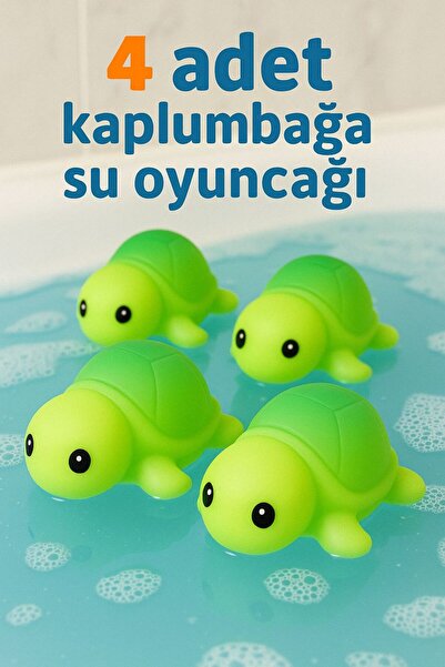 BEYZANA 4 Adet Banyo Oyuncağı