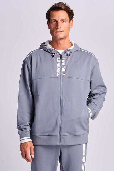 Ruck & Maul 100% βαμβακερό Oversize Fit Hooded Sweat Ανδρικό SWEAT RMM54B 000002   24959