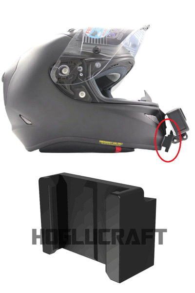 HOGLU CRAFT HJC Rpha 11 Aksiyon Kamera Kask Alt Çene Bağlantı Aparatı Go Pro ...