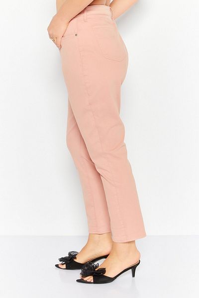 NYDJ Women Regular Fit Plain Stretchable Jeans, Peach