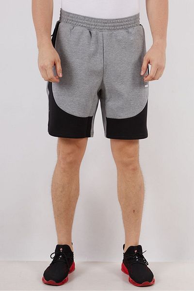 Puma Men Drawstring Heather Dime Short, Grey