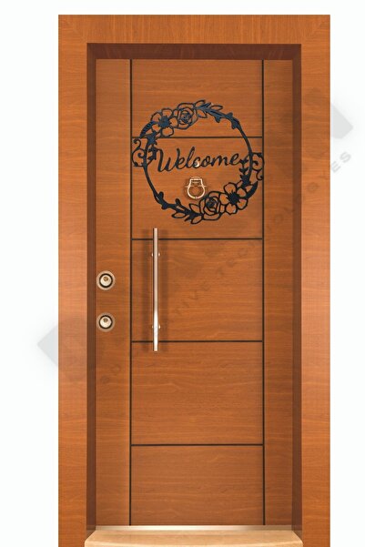 DarkFin Hoşgeldiniz Kapı Süsü Welcome