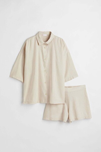 H&M Pyjama shirt and shorts