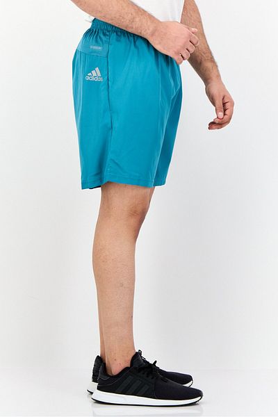 adidas Men Sportswear Fit 7 Inseam Running Shorts, Teal Green
