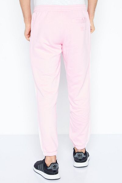 adidas Men Sportswear Fit Brand Logo Training Sweatpants, Pink