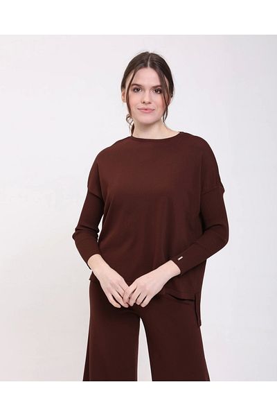 Invee 5879 Brown Tunic