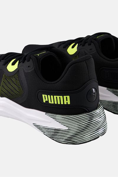 Puma Men Lace Up Outdoor Sports Shoes, Black