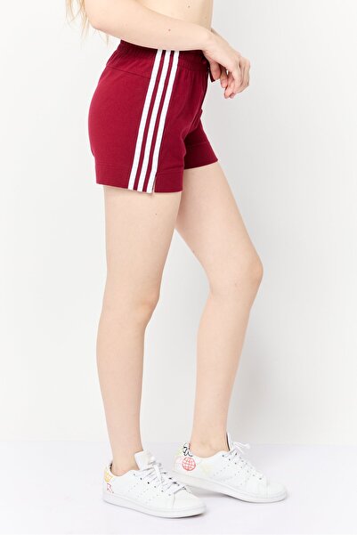 adidas Women Sportswear Fit Outdoor Shorts, Maroon