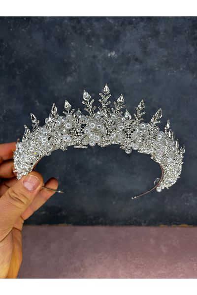 Hayalperest boncuk Ala Beaded Design Bridal Henna Crown
