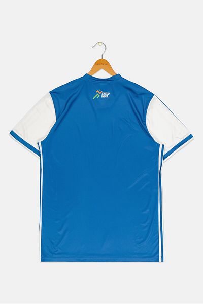adidas Men Sportswear Fit Short Sleeves Training Jersey, Blue