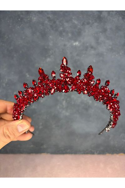 Hayalperest boncuk Likya Bead Embroidered Bridal Henna Crown