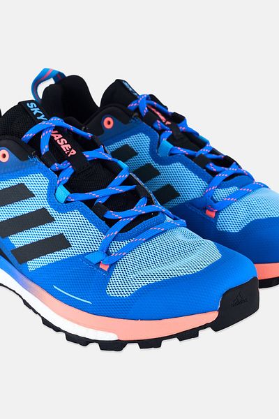 adidas Men Terrex Skychaser Lace Up Hiking Shoes, Blue