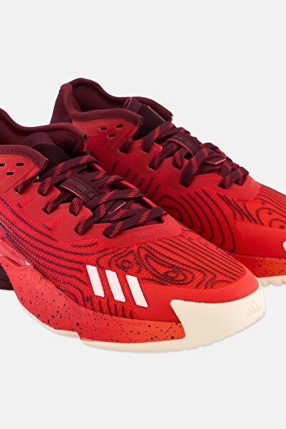 adidas Men DON Issue 4 Lace Up Basketball Shoes, Red