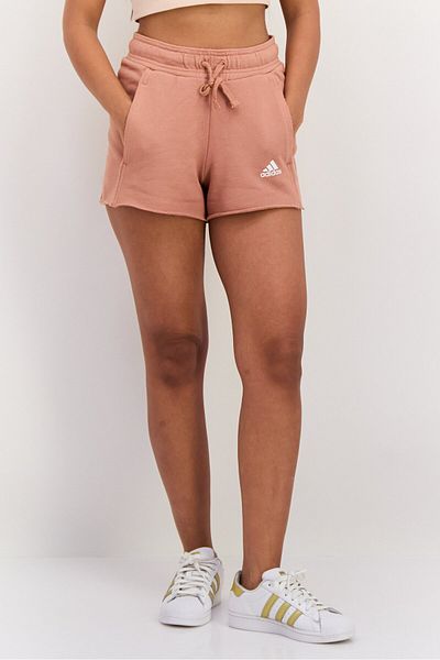 adidas Women Sportswear Fit Outdoor Shorts, Tan