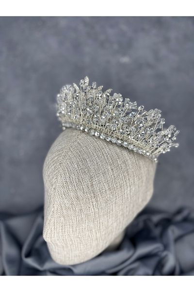 Hayalperest boncuk Livan Beaded Bridal Henna Crown Hair Accessory