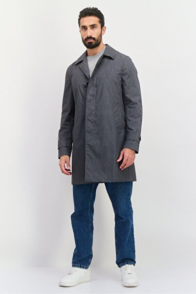 Tommy Hilfiger Men Regular Fit Solid Blazer, Grey