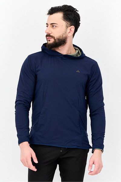 adidas Men Sportswear Fit Long Sleeves Outdoor Sweatshirt,n Navy