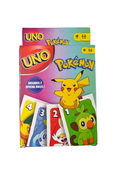 Oyunsal Pokemon Uno Oyun Kartı