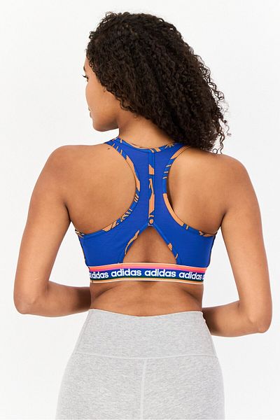 adidas X Farm Rio Women Brand Logo Padded Sports Bra, Multicolor