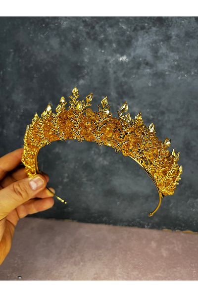 Hayalperest boncuk Ala Beaded Design Bridal Henna Crown