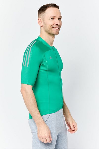 adidas Men Sportswear Fit Short Sleeve Training Jersey, Green