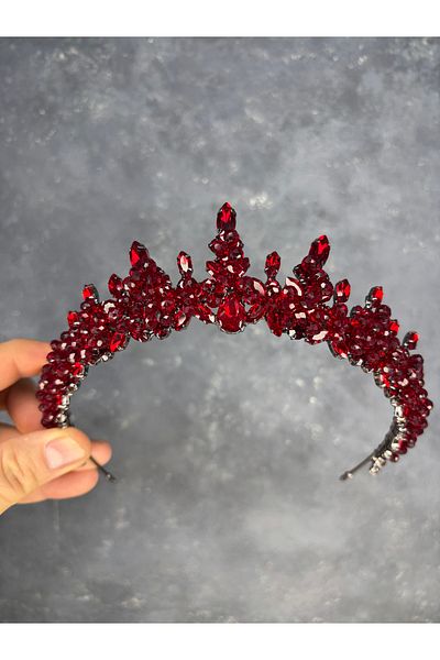 Hayalperest boncuk Likya Bead Embroidered Bridal Henna Crown
