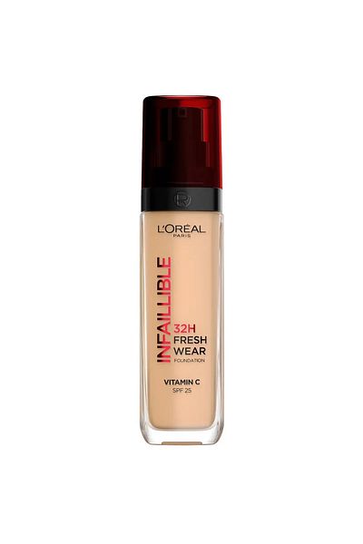 BRONZENET L'Oréal Paris Infallible Fresh Wear Stay-In-Place Foundation, 220 Sand