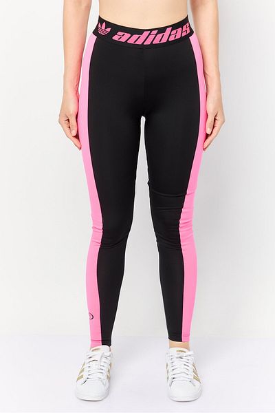 adidas Women Sportswear Fit Brand Logo Training Tights, Black